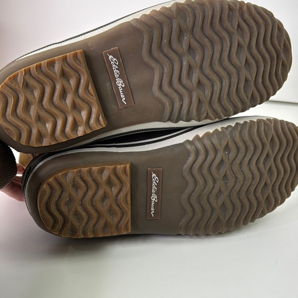 EB Originals Hunt Pac Eddie Bauer Tan and Brown Waterproof Boots - Picture 11 of 15